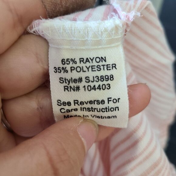 Sweet Wanderer Striped One Shoulder Top - Picture 8 of 8